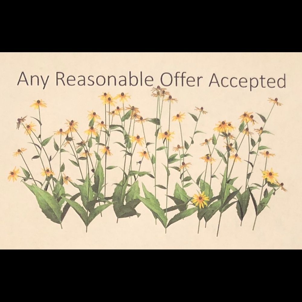 Any Reasonable Offer Accepted